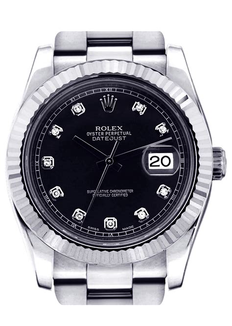 rolex datejust 41mm white gold